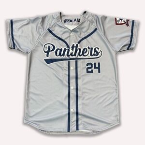 Gray Panthers 24 Baseball Jersey